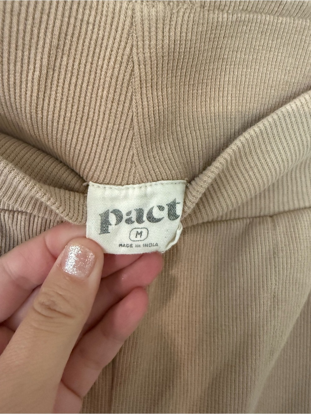 Pact Easy Rib Wide-Leg Pants - Picture 3 of 7